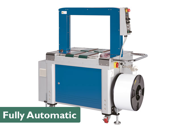 博殼松全自動捆扎機類似于半自動捆扎機，但更適合置于驅(qū)動的生產(chǎn)中。